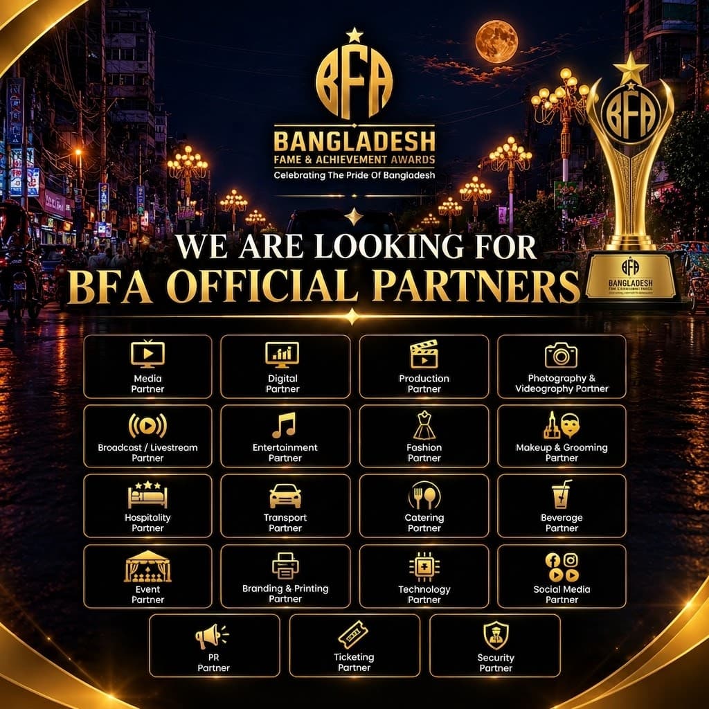 We are looking for BFA official partners